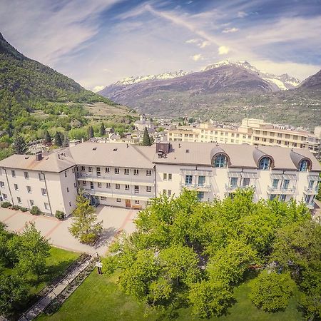 Hotel & Bildungshaus St. Jodern Visp Exteriör bild