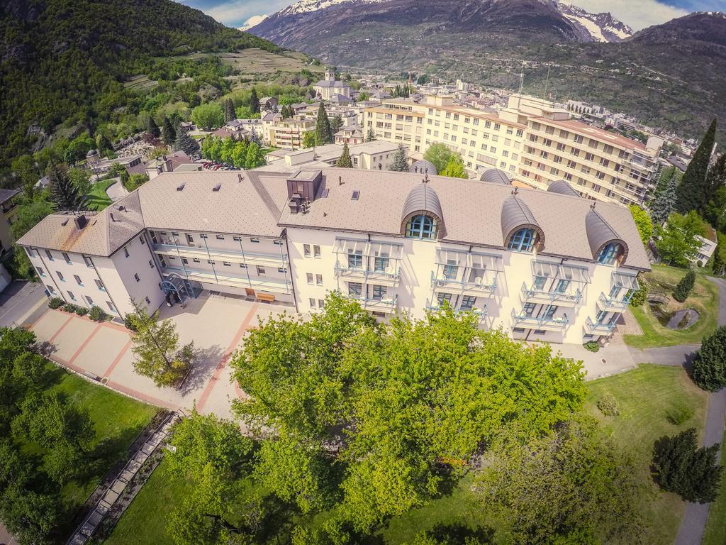 Hotel & Bildungshaus St. Jodern Visp Exteriör bild