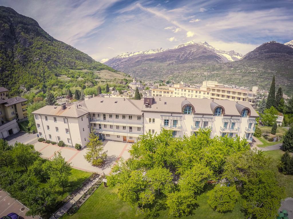 Hotel & Bildungshaus St. Jodern Visp Exteriör bild